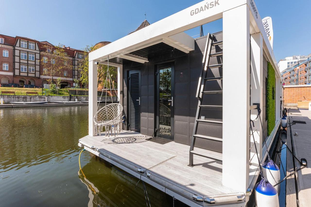 Domy Na Wodzie - La Mare Motlava Houseboats With Sauna By Downtown Apartments Gdansk Exterior photo