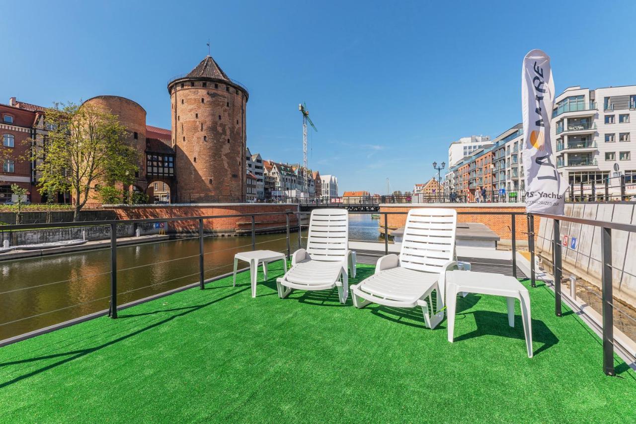 Domy Na Wodzie - La Mare Motlava Houseboats With Sauna By Downtown Apartments Gdansk Exterior photo